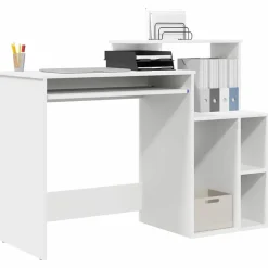 vidaXL Mobiliario De Oficina-Escritorio con cajón 120,5 x 44 x 88,5 cm Madera de ingeniería