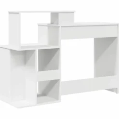 vidaXL Mobiliario De Oficina-Escritorio con cajón 120,5 x 44 x 88,5 cm Madera de ingeniería