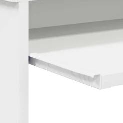 vidaXL Mobiliario De Oficina-Escritorio con cajón 120,5 x 44 x 88,5 cm Madera de ingeniería