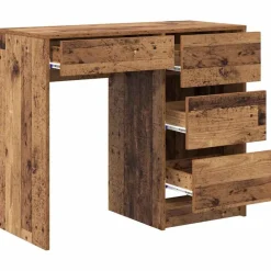 vidaXL Mobiliario De Oficina-Escritorio con cajón 90 x 37.5 x 75 cm