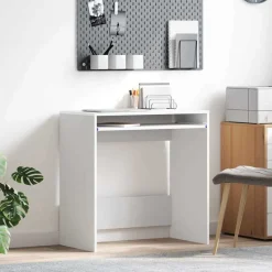 vidaXL Mobiliario De Oficina-Escritorio con cajón 77.5 x 43 x 79 cm Madera de ingeniería
