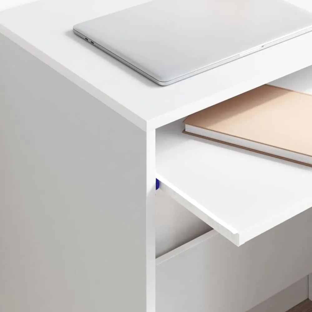 vidaXL Mobiliario De Oficina-Escritorio con cajón 77.5 x 43 x 79 cm Madera de ingeniería