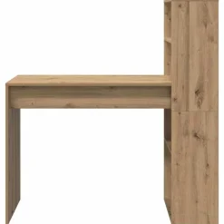 vidaXL Escritorio con estante Roble artesanal 113 x 54 x 120 cm Roble artisan Online