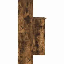 vidaXL Mobiliario De Oficina-Escritorio con estante 131,5 x 50 x 106,5 cm
