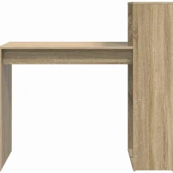 vidaXL Mobiliario De Oficina-Escritorio con estante 108 x 55 x 103.5 cm