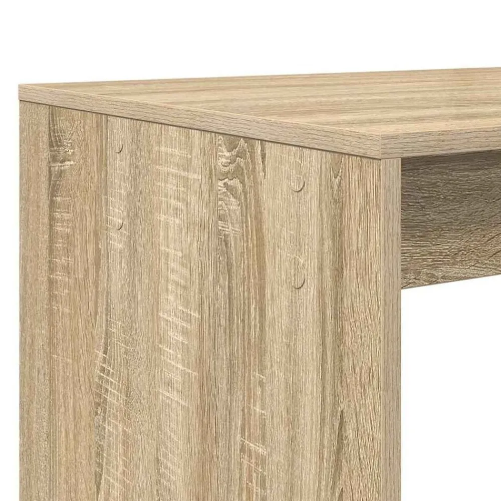 vidaXL Mobiliario De Oficina-Escritorio con estante 108 x 55 x 103.5 cm