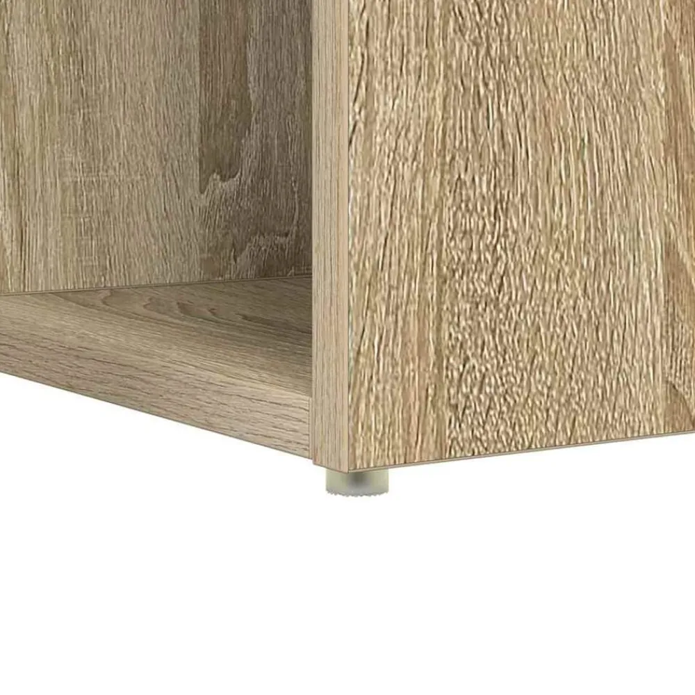 vidaXL Mobiliario De Oficina-Escritorio con estante 108 x 55 x 103.5 cm