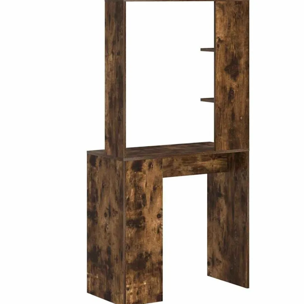 vidaXL Mobiliario De Oficina-Escritorio con estante 78,5 x 37 x 154,5 cm