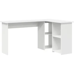 vidaXL Mobiliario De Oficina-Escritorio con estante 142 x 102 x 73 cm Madera de ingeniería