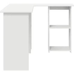 vidaXL Mobiliario De Oficina-Escritorio con estante 142 x 102 x 73 cm Madera de ingeniería