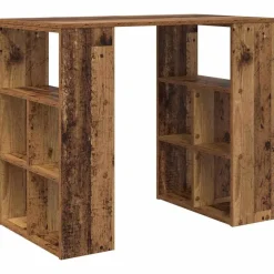 vidaXL Mobiliario De Oficina-Escritorio con estante 90 x 50 x 75 cm