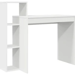 vidaXL Mobiliario De Oficina-Escritorio con estante 100 x 40 x 90 cm Madera de ingeniería