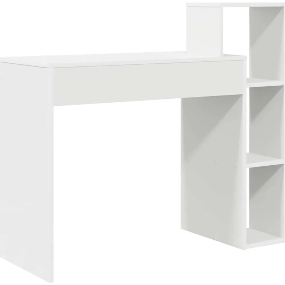 vidaXL Mobiliario De Oficina-Escritorio con estante 100 x 40 x 90 cm Madera de ingeniería
