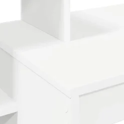 vidaXL Mobiliario De Oficina-Escritorio con estante 100 x 40 x 90 cm Madera de ingeniería