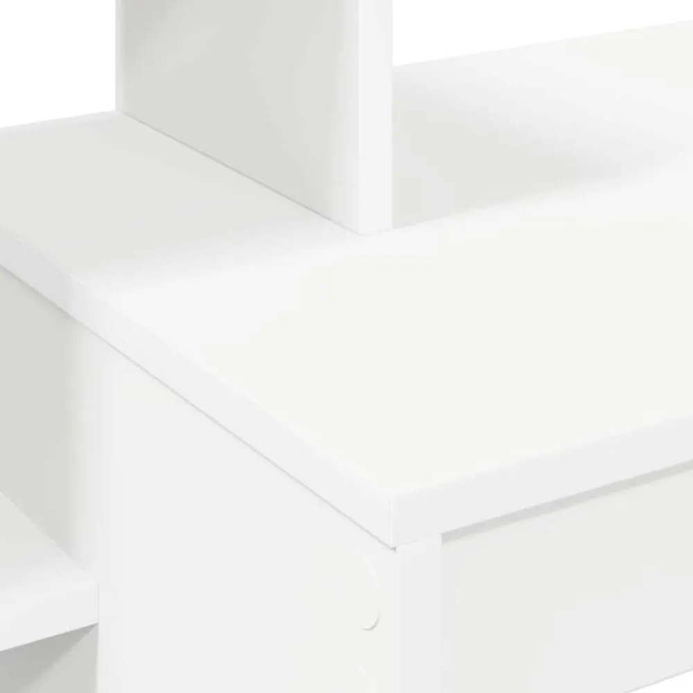 vidaXL Mobiliario De Oficina-Escritorio con estante 100 x 40 x 90 cm Madera de ingeniería