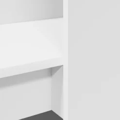 vidaXL Mobiliario De Oficina-Escritorio con estante 122 x 67 x 145 cm Madera de ingeniería
