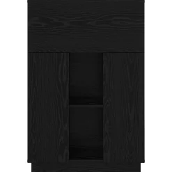 vidaXL Mobiliario De Oficina-Escritorio con estante 71.5 x 31.5 x 106.5 cm