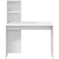 vidaXL Mobiliario De Oficina-Escritorio con estante 102 x 50 x 124 cm Madera de ingeniería