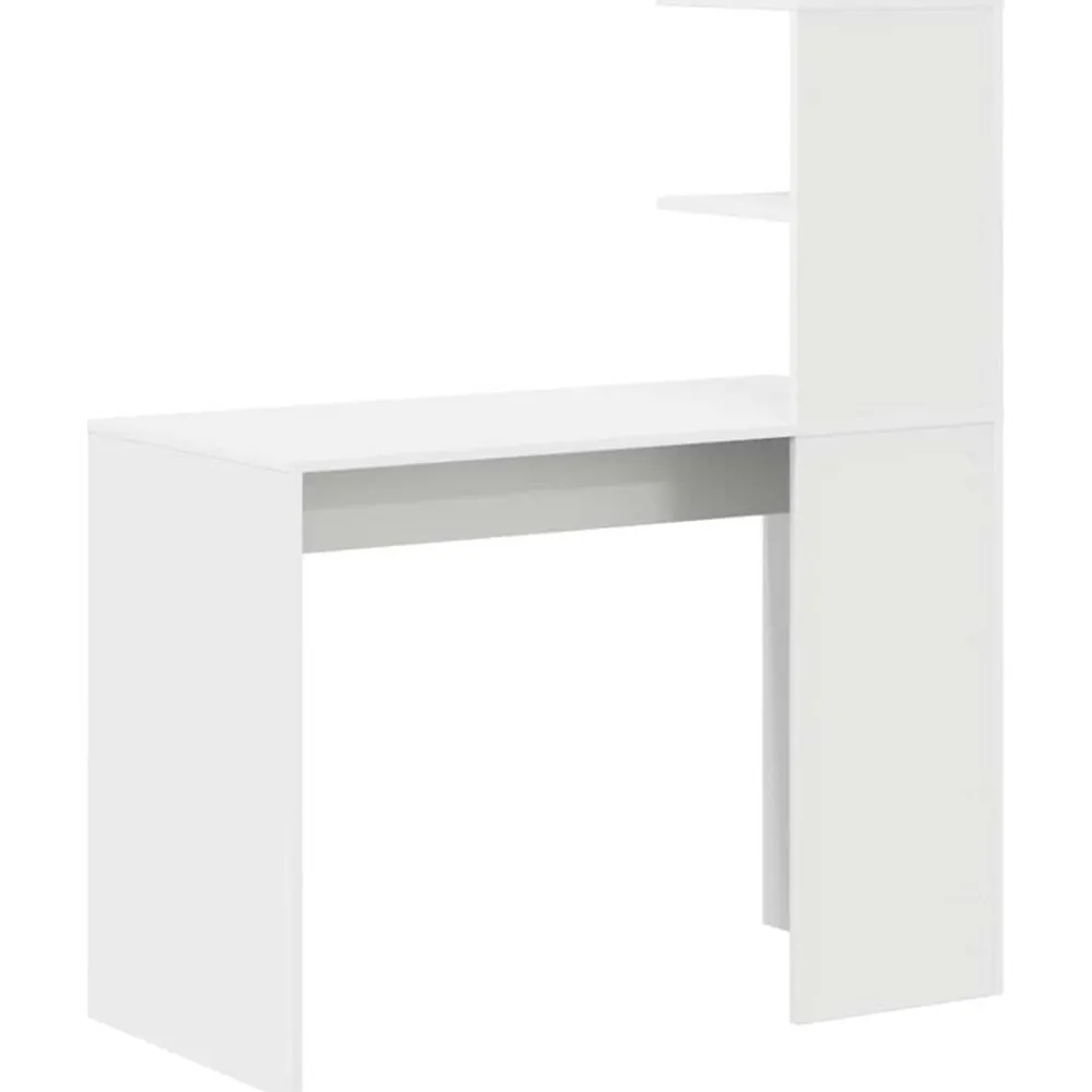 vidaXL Mobiliario De Oficina-Escritorio con estante 102 x 50 x 124 cm Madera de ingeniería