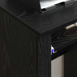 vidaXL Mobiliario De Oficina-Escritorio con Ruedas con cajón 91 x 50 x 77 cm