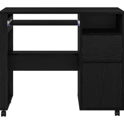 vidaXL Mobiliario De Oficina-Escritorio con Ruedas con cajón 91 x 50 x 77 cm