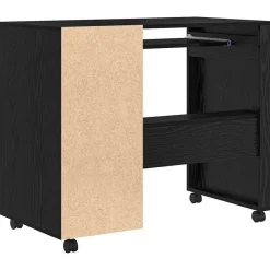 vidaXL Mobiliario De Oficina-Escritorio con Ruedas con cajón 91 x 50 x 77 cm