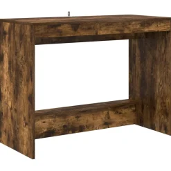 vidaXL Escritorio de Cama 100 x 45 x 75 cm Roble ahumado Best