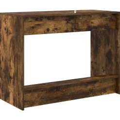 vidaXL Escritorio de Cama 100 x 45 x 75 cm Roble ahumado Best
