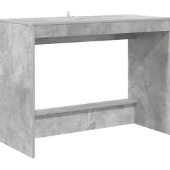 vidaXL Escritorio de Cama Gris Concreto 100 x 45 x 75 cm Gris hormig&oacute;n Online