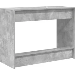 vidaXL Escritorio de Cama Gris Concreto 100 x 45 x 75 cm Gris hormig&oacute;n Online
