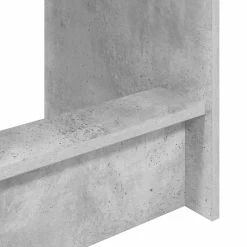 vidaXL Escritorio de Cama Gris Concreto 100 x 45 x 75 cm Gris hormig&oacute;n Online