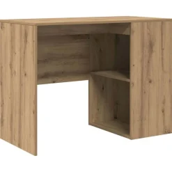 vidaXL Mobiliario De Oficina-Escritorio de Esquina Roble artesanal 102 x 88 x 75 cm