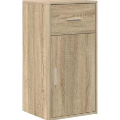 vidaXL Mobiliario De Oficina-Escritorio de Esquina con cajón 102 x 88 x 75 cm