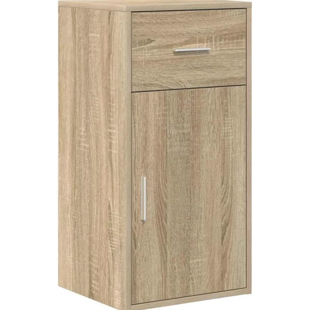 vidaXL Mobiliario De Oficina-Escritorio de Esquina con cajón 102 x 88 x 75 cm
