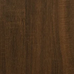 vidaXL Mobiliario De Oficina-Escritorio de madera contrachapada marrón roble 100x55x75 cm