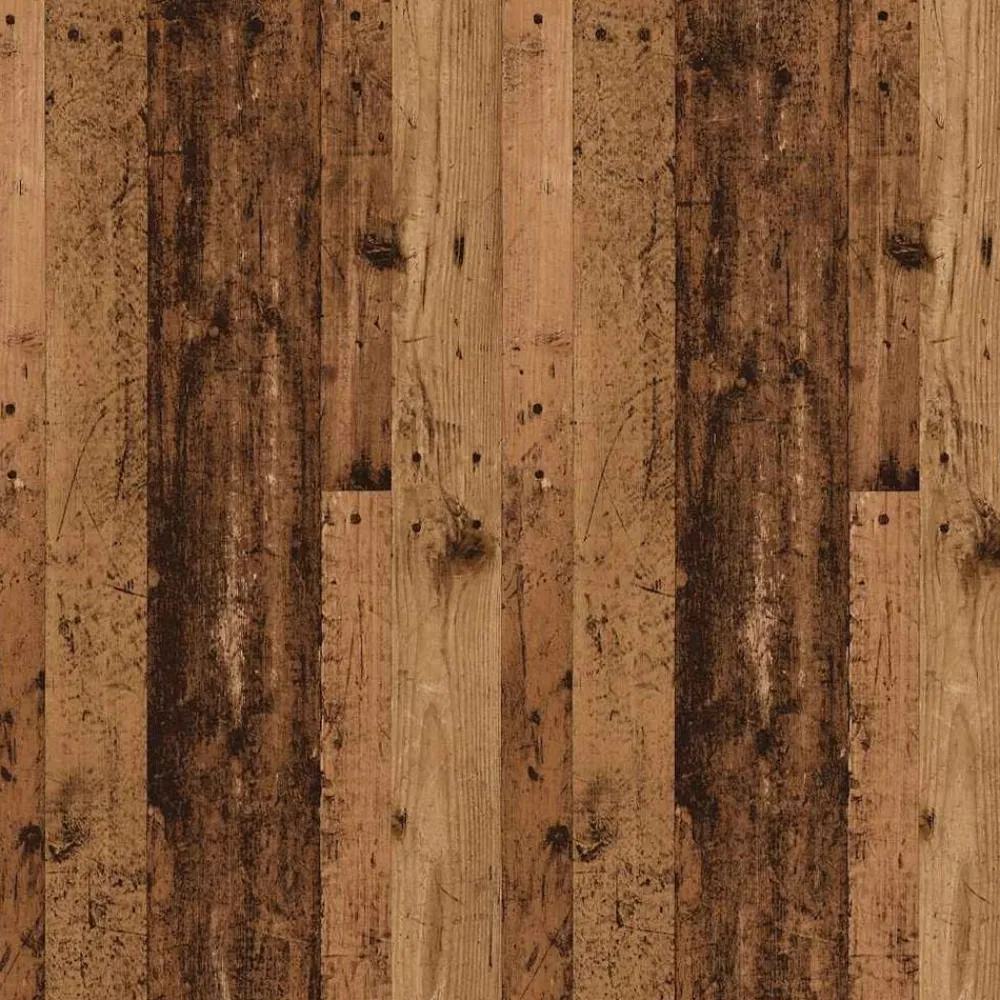 vidaXL Mobiliario De Oficina-Escritorio de madera de ingeniería envejecida 100x50x76 cm