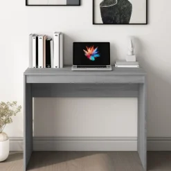 vidaXL Mobiliario De Oficina-Escritorio de madera contrachapada 90x40x72 cm