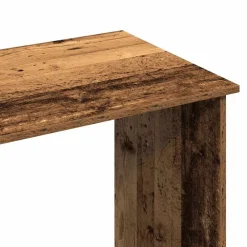 vidaXL Escritorio de madera de ingeniería madera vieja 102x50x75 cm Madera antigua Hot