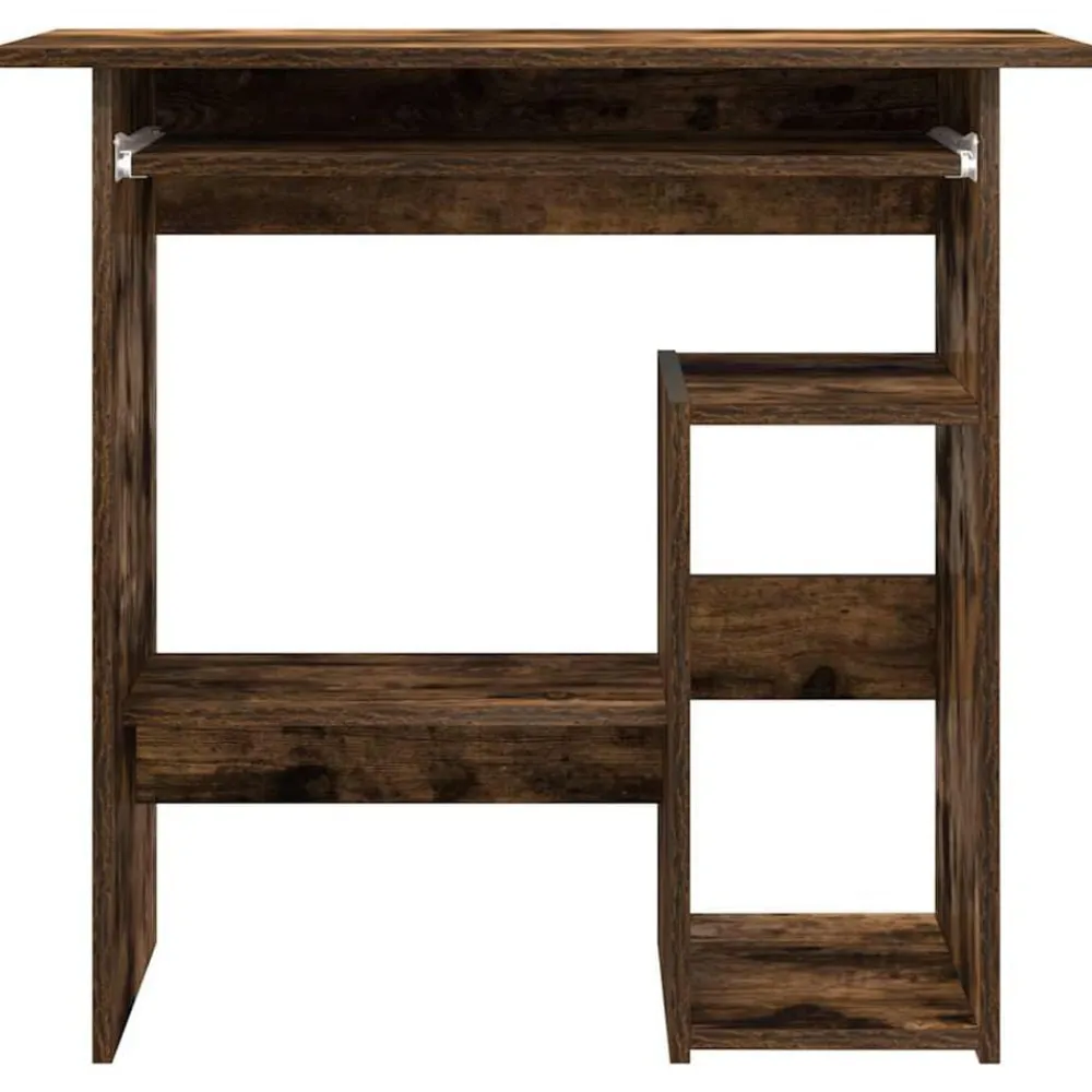 vidaXL Mobiliario De Oficina-Escritorio de madera contrachapada 80x45x74 cm