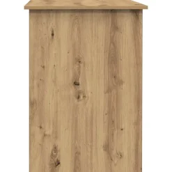 vidaXL Mobiliario De Oficina-Escritorio de madera de ingeniería roble artesano 100x55x75 cm