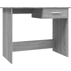 vidaXL Mobiliario De Oficina-Escritorio de madera contrachapada 100x50x76 cm