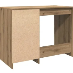 vidaXL Escritorio de madera de ingeniería 100x50x76 cm Roble artisan Outlet