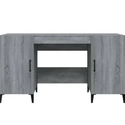 vidaXL Mobiliario De Oficina-Escritorio de madera contrachapada 140x50x75 cm