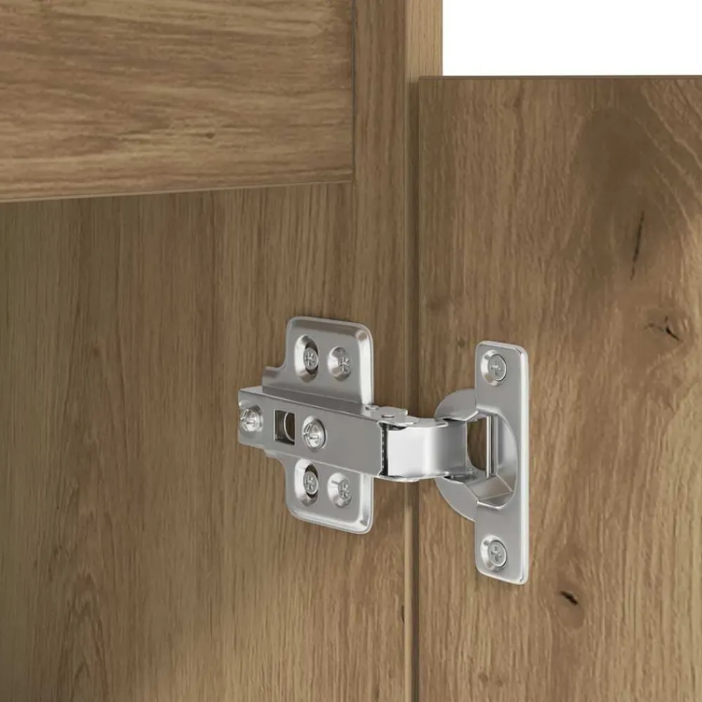 vidaXL Mobiliario De Oficina-Escritorio de madera de ingeniería 86x49x76 cm