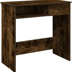 vidaXL Mobiliario De Oficina-Escritorio de madera contrachapada 80x40x75 cm