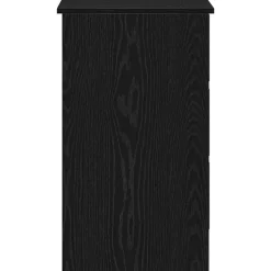 vidaXL Escritorio de madera contrachapada 90x45x76 cm Roble negro Hot