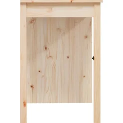vidaXL Mobiliario De Oficina-Escritorio de madera maciza de pino 100x50x75 cm