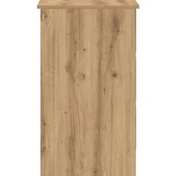 vidaXL Escritorio de madera de ingeniería 90x45x76 cm Roble artisan Outlet