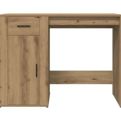 vidaXL Escritorio de madera de ingeniería 100x49x75 cm Roble artisan Online