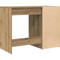 vidaXL Escritorio de madera de ingeniería 100x49x75 cm Roble artisan Online